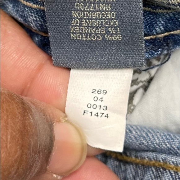 Converse One Star Circa 1976 light wash blue jeans. Women size 8 Y2K bootcut. - Picture 10 of 13